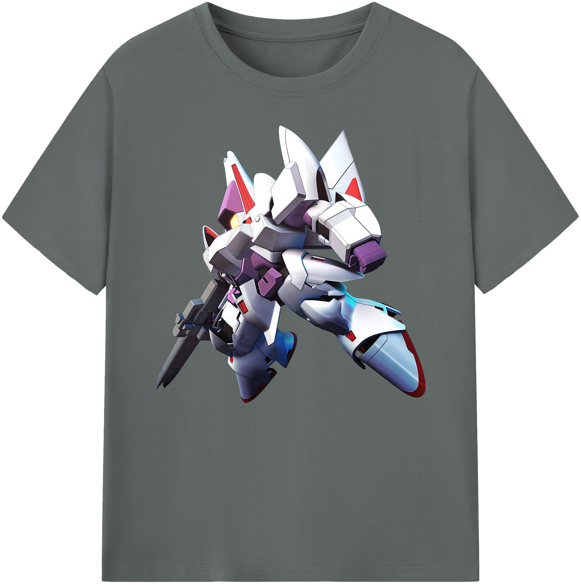（画像用） 機動戦士ガンダム Mobile Suit Gundam 綿100％ メンズ半袖Tシャツ｜肌触りやわらか＆通気性